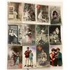 Image 1 : Tinted Real Photo Children Postcards 90+