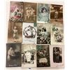 Image 2 : Tinted Real Photo Children Postcards 90+