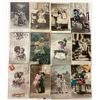 Image 3 : Tinted Real Photo Children Postcards 90+