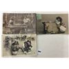 Image 5 : Tinted Real Photo Children Postcards 90+
