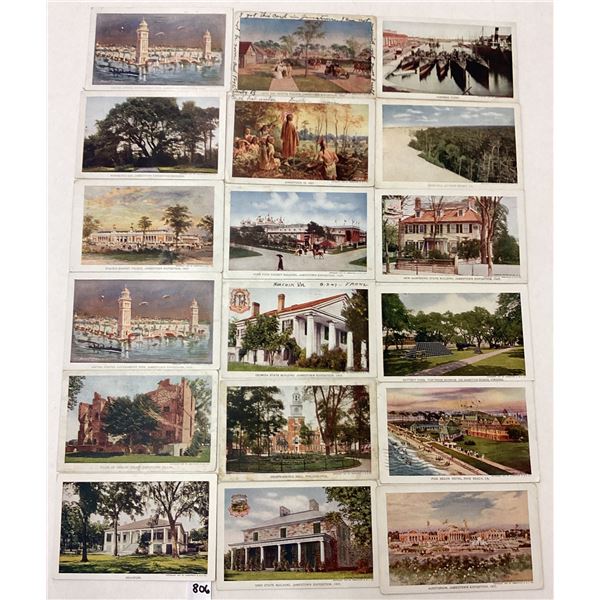 1907 Jamestown Exposition Postcards 55