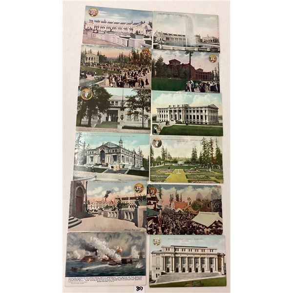 1909 Alaska-Yukon Pacific Seattle Exposition Postcards 31