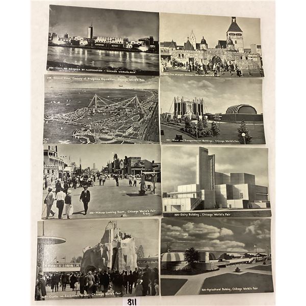 1933 Chicago World's Fair Postcards 12