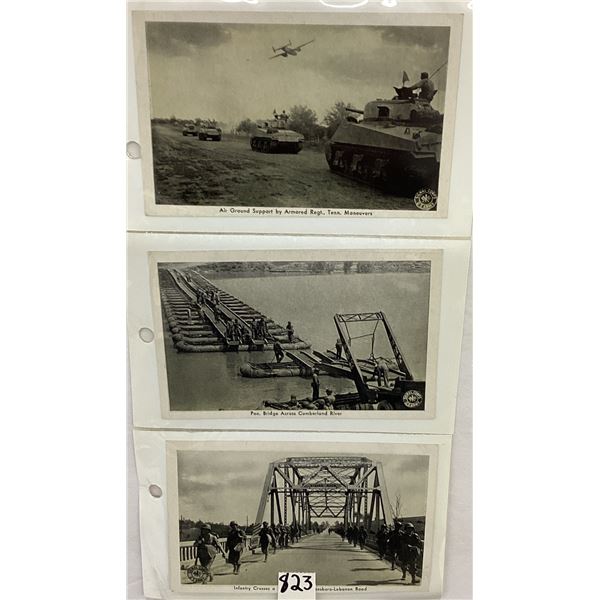 Military Album Approx. 155 Postcards