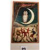 Image 1 : Dancing Devils & Witch Under Moon Tuck Series 160 Halloween Holiday Greeting PC