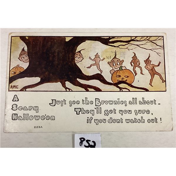 Owen Halloween Pumpkins & Goblins Holiday Greeting PC