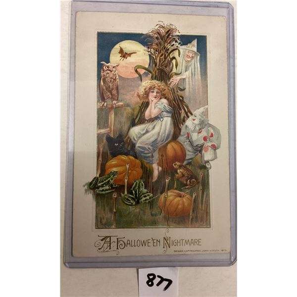 Winsch A Halloween Nightmare Lady Surrounded in Field Holiday PC