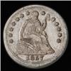 Image 1 : 1837-1873 Seated Liberty Half-dime -  (1)