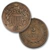 Image 1 : 1865-P Two Cent Piece VF - KEY-