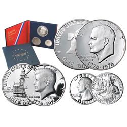 1976 Bicentennial 3-pc 40% Silver Proof Set