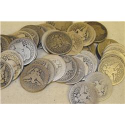 Lot of (10) Barber Quarters-