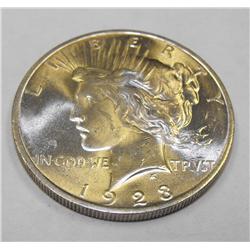 1923 Peace Silver Dollar Uncirculated