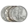Image 1 : Lot of (4) US Silver Eagles-