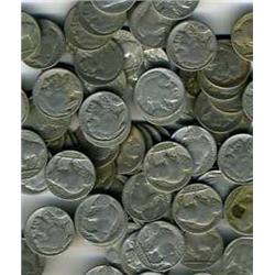 Lot of 200 Buffalo Nickels- From Asset Seizures