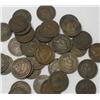 Image 1 : Lot of 40 Indian Head Pennies-mixed grades