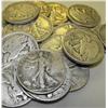 Image 1 : Lot of 20 Walking Liberty Halves 1930-40's