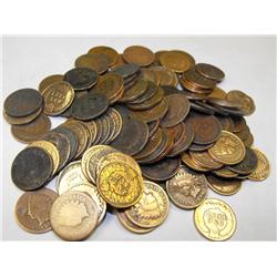 Lot of 40 Indian Head Pennies- good-fine