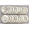 Lot of 9 Stunning Frosty White Morgans  $ 1