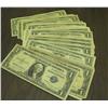 Image 1 : Lot of 100 Circulated Silver Certificates