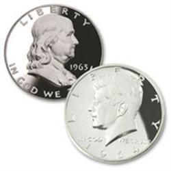 Proof- 60's Silver Half Dollar Collection (2)