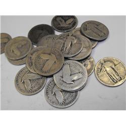 Lot of 40 Standing Liberty Quarters-