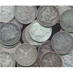 Lot of 20 Morgan Silver Dollars