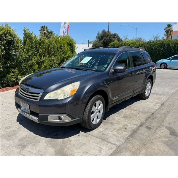 SUBA OUTBACK 2012 T-DON - SMOG