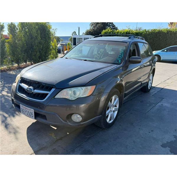 SUBA OUTBACK 2008 T-DONATION