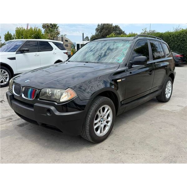 BMW  X3 2005 APP  DUP/T-DON