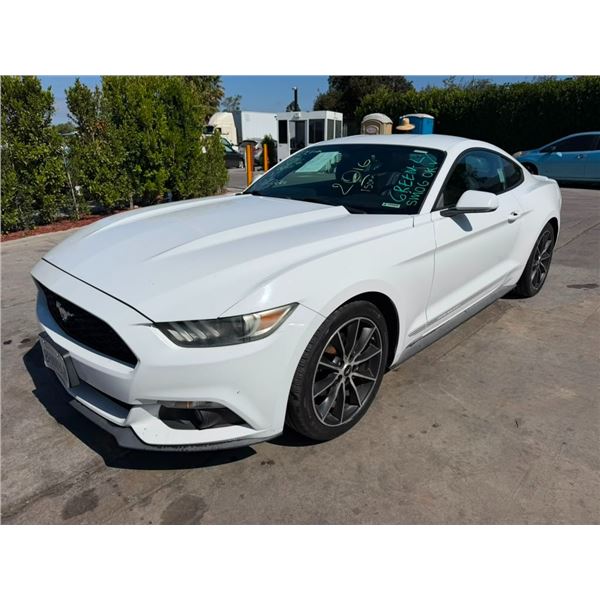 FORD  MUSTANG 2016 O/S-T SMOG-2 DAYS