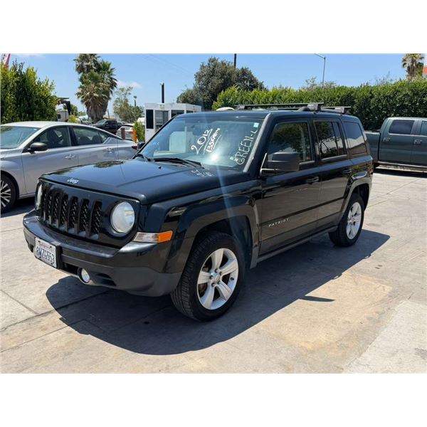JEEP  PATRIOT 2013 O/S TITLE 2 DAYS