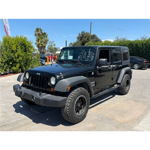 JEEP  WRANGLER 2012 O/S TITLE 2 DAYS