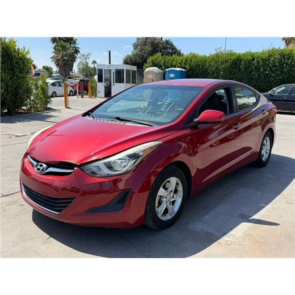 HYUN ELANTRA 2015 O/S TITLE 2 DAYS