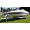 Image 1 : 1997 GLASTRON 20' 2" BOAT WITH 5.7GL VOLVO PENTA SX COBRA INBOARD MOTOR ON KARAVAN TRAILER