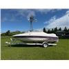 Image 2 : 1997 GLASTRON 20' 2" BOAT WITH 5.7GL VOLVO PENTA SX COBRA INBOARD MOTOR ON KARAVAN TRAILER