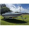 Image 7 : 1997 GLASTRON 20' 2" BOAT WITH 5.7GL VOLVO PENTA SX COBRA INBOARD MOTOR ON KARAVAN TRAILER