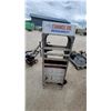 Image 1 : Vintage Service Station Rolling Oil Rack 19 x 21 x 55"