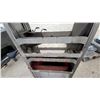 Image 4 : Vintage Service Station Rolling Oil Rack 19 x 21 x 55"