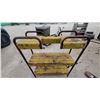 Image 2 : Vintage Willard Storage Battery Company Three-Tier Metal Battery Display Stand 43 x 55 x 12"