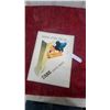 Image 1 : Willard's Sweet Marie Chocolate Bar "Where Ever You Go" Cardboard Advertising Easle Back Circa
