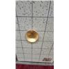 Image 3 : Vintage AMI Jukebox Auxiliary Wall Speaker with Speckled Cabinet and Brass Diffuser, Circa 1950s