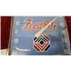 Image 4 : Vintage Feed-Rite Advertising Thermometer by Pam Clock Inc., -30 to 120°, 12 x 12" Glass Lens