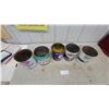 Image 4 : Vintage Anti-Freeze Cans Incl. Roco, Esso-Rad, Gly-Tex, and B/A Frost Cop, Set of 5 One Gallon No