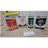 Image 1 : 4x Vintage Texaco Cans: Charcoal Lighter Fluid, Radiator Cleaner and Carburetor Cleaner, and More