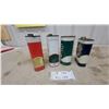 Image 7 : 4x Vintage Texaco Cans: Charcoal Lighter Fluid, Radiator Cleaner and Carburetor Cleaner, and More