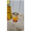 Image 4 : Shell Barbecue Starter 32 Fluid Ounce, Aeroshell Oil 80 and Quick-Mix Outboard Motor Oil Tin Cans