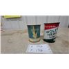 Image 4 : Airways Fortified Grease Can and Wolf's Head Lube Can, 1 Pound