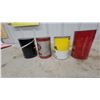 Image 5 : Vintage Motor Oil Cans: Kendall, Bardahl Racing, Amalie, and Phillips 66 ATF, Quart All