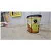 Image 4 : Vintage Jack & Jill Brand Peanut Butter Tin Pail with Wire Handle and Lid, Loblaw Groceterias