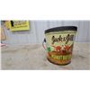 Image 5 : Vintage Jack & Jill Brand Peanut Butter Tin Pail with Wire Handle and Lid, Loblaw Groceterias